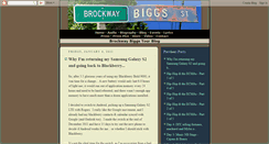 Desktop Screenshot of blog.brockwaybiggs.com